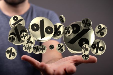 Foto: Prozent-Symbole