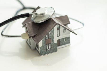 Foto: Haus und Stehtoskop